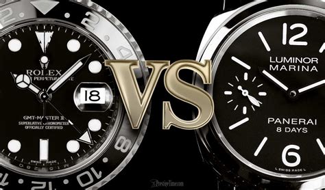 rolex explorer 2 vs panerai|rolex vs panerai watch.